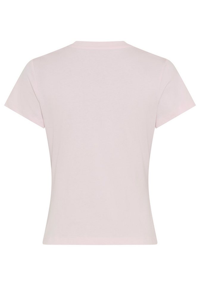 HUGO T-Shirt Damatee mit Logoschriftzug, reine Baumwolle – Bild 5 von 5