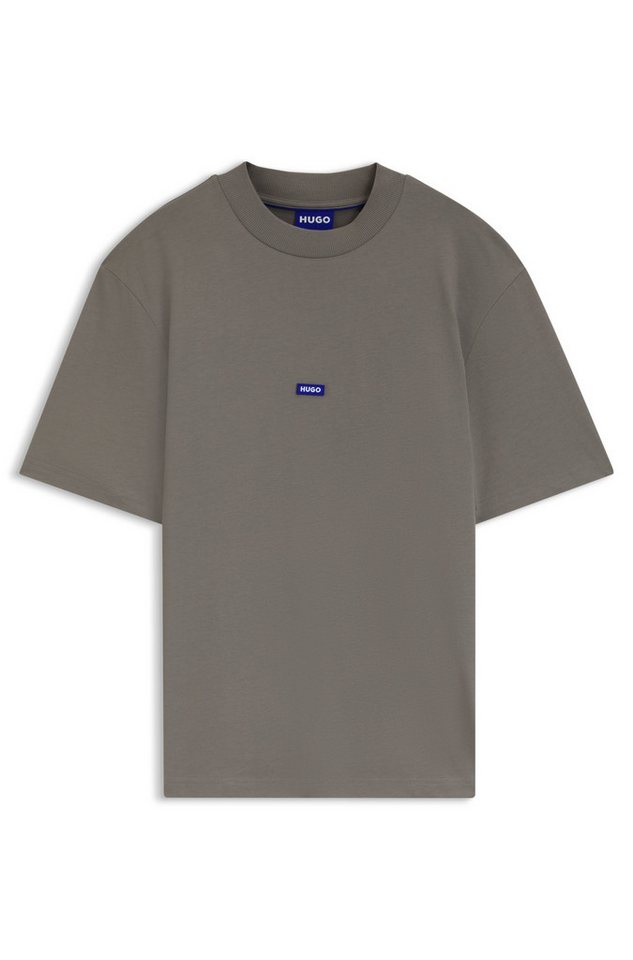 HUGO T-Shirt Nieros mit Logo-Patch – Bild 4 von 5