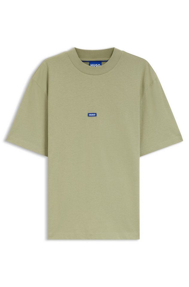 HUGO T-Shirt Nieros mit Logo-Patch – Bild 4 von 5