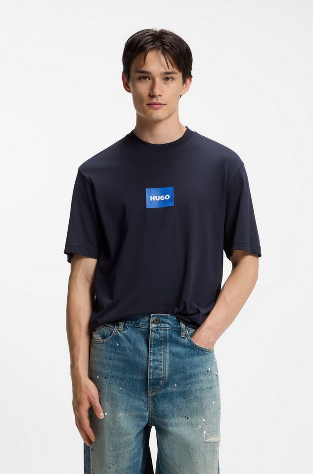HUGO T-Shirt Regular Fit, Kurzarm, Hugo-Print – Bild 2 von 5