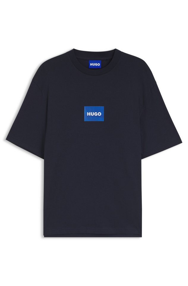 HUGO T-Shirt Regular Fit, Kurzarm, Hugo-Print – Bild 5 von 5