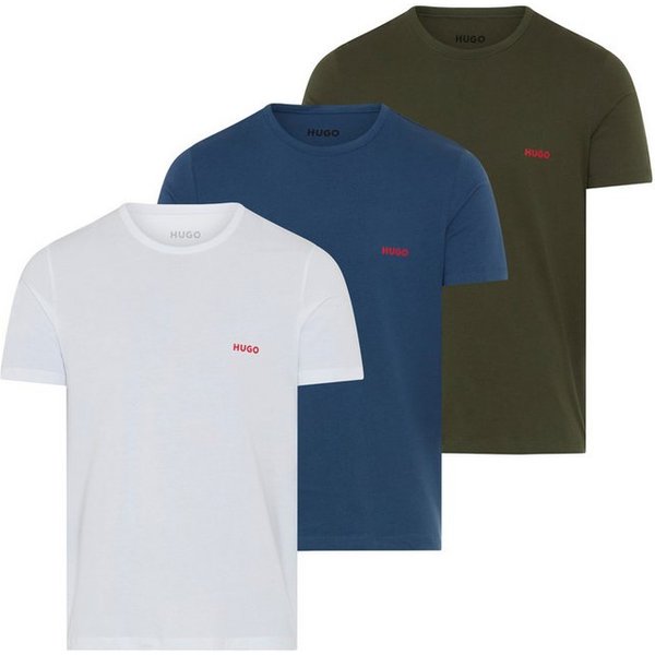 HUGO T-Shirt RN TRIPL (Packung, 3-tlg) mit Rundhalsausschnitt