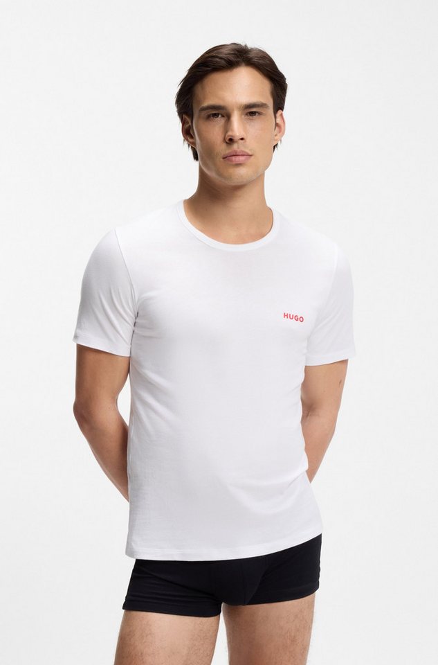 HUGO T-Shirt RN TRIPL (Packung, 3-tlg) mit Rundhalsausschnitt – Bild 4 von 5