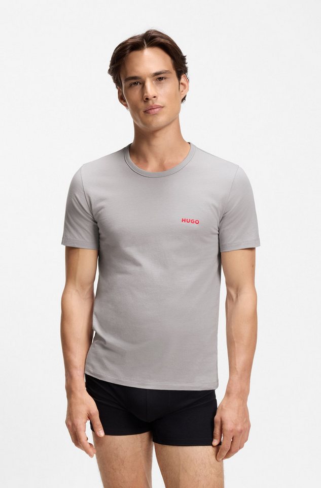 HUGO T-Shirt RN TRIPL (Packung, 3-tlg) mit Rundhalsausschnitt – Bild 2 von 5