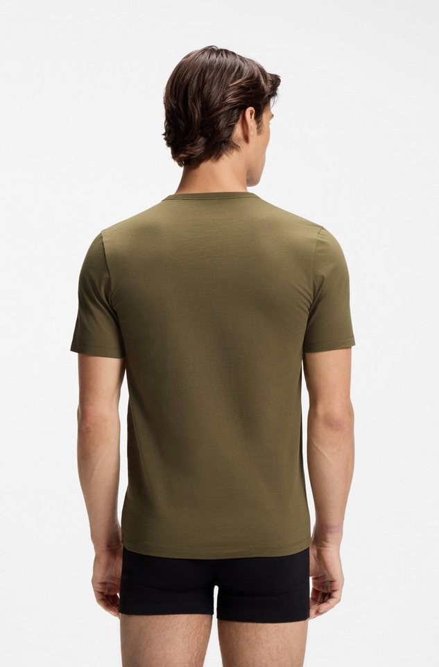 HUGO T-Shirt RN TRIPL (Packung, 3-tlg) mit Rundhalsausschnitt – Bild 5 von 5
