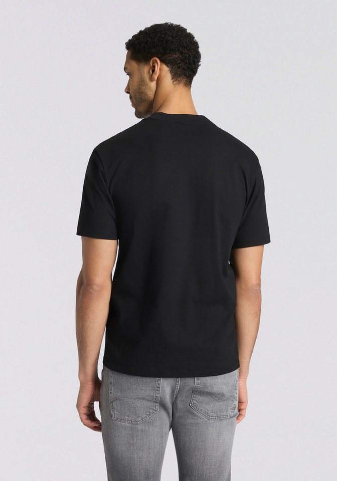 HUGO T-Shirt Rundhalsausschnitt, Relaxed Fit, Logo-Print – Bild 3 von 5