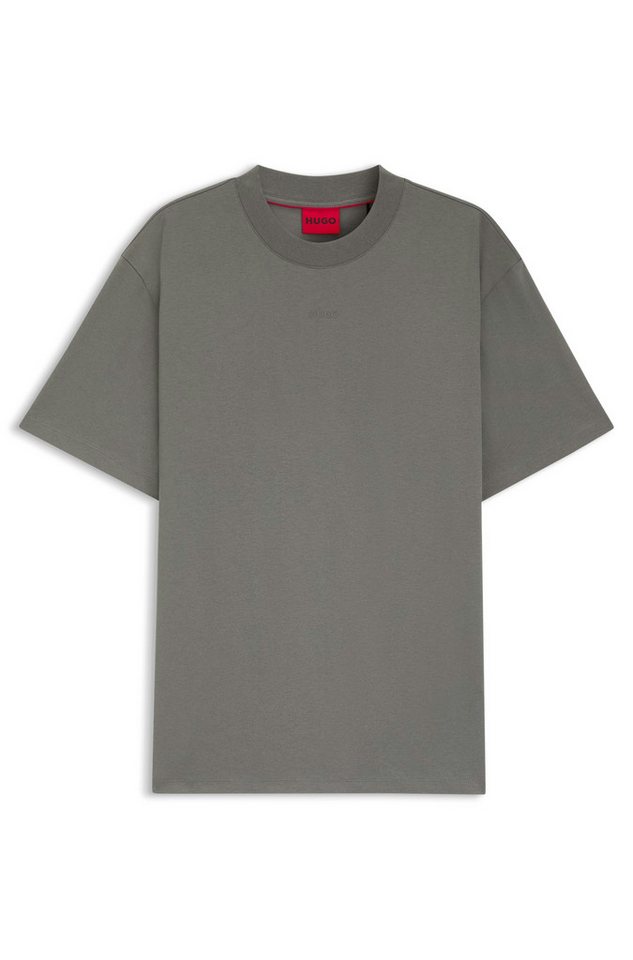 HUGO T-Shirt Rundhalsausschnitt, Relaxed Fit, Logo-Print – Bild 4 von 5