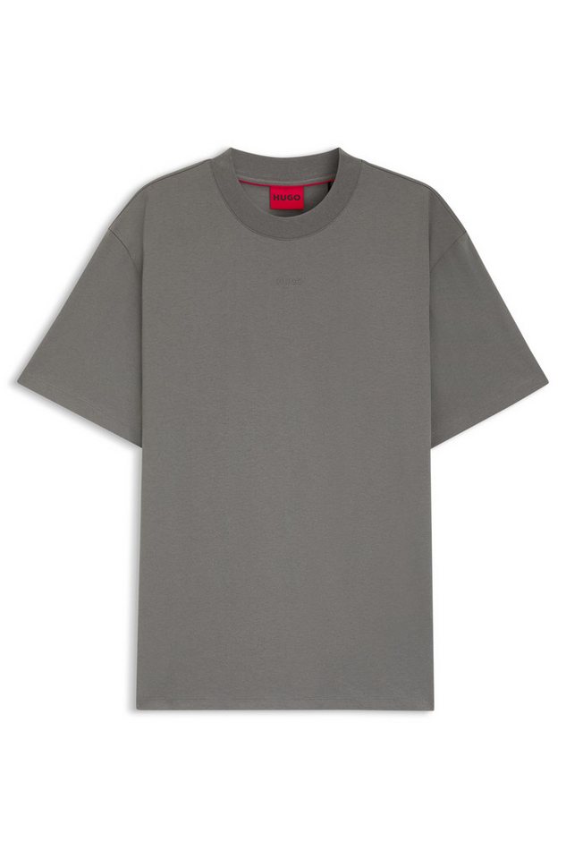 HUGO T-Shirt Rundhalsausschnitt, Relaxed Fit, Logo-Print – Bild 5 von 5