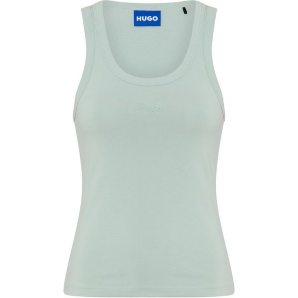 HUGO Tanktop Damatank aus Stretch-Baumwolle, Extra Slim Fit