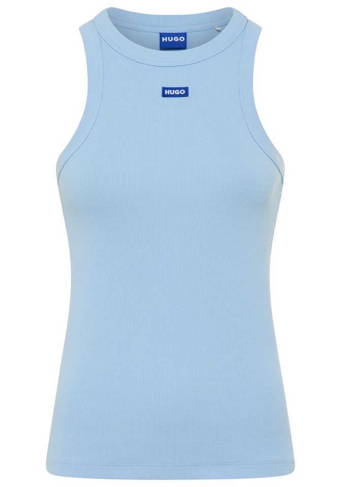 HUGO Tanktop Easy Tank Stretch-Baumwolle, Slim Fit – Bild 2 von 3