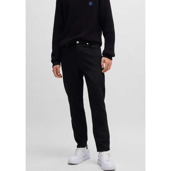 HUGO Tapered-fit-Jeans Brody mit Stone-washed-Finish