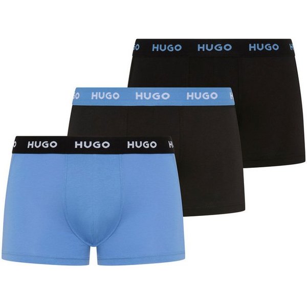 HUGO Trunk TRUNK TRIPLET PACK (Packung, 3-St) mit Logoschriftzug auf dem Bund