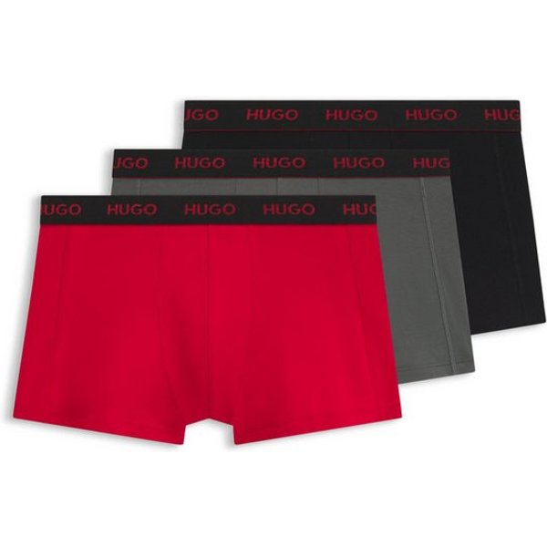 HUGO Trunk TRUNK TRIPLET PACK (Packung, 3-St) mit Logoschriftzug auf dem Bund