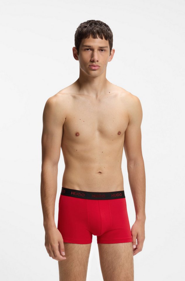 HUGO Trunk TRUNK TRIPLET PACK (Packung, 3-St) mit Logoschriftzug auf dem Bund – Bild 3 von 5