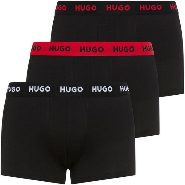 HUGO Trunk TRUNK TRIPLET PACK (Packung, 3-St) mit Logoschriftzug auf dem Bund