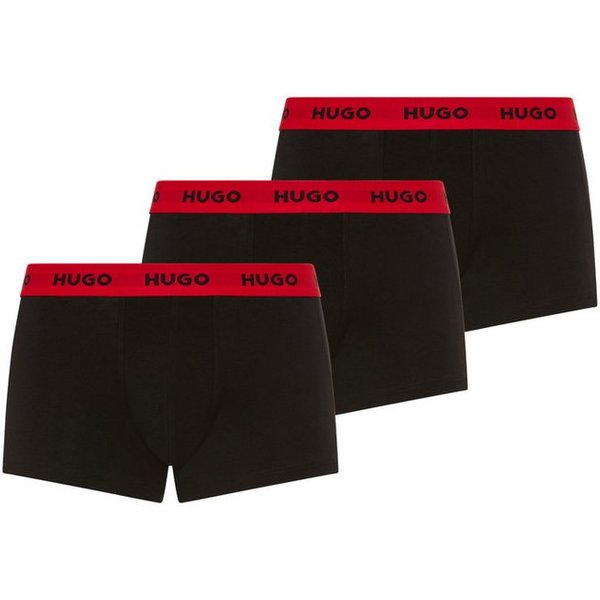HUGO Trunk TRUNK TRIPLET PACK (Packung, 3-St) mit Logoschriftzug auf dem Bund