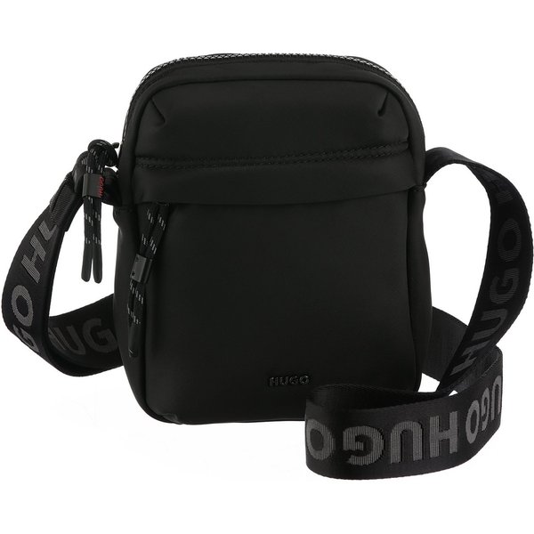 HUGO Umhängetasche AYDEN, Cross Body Bag, kleine Schultertasche mit Reißverschluss-Vorfach