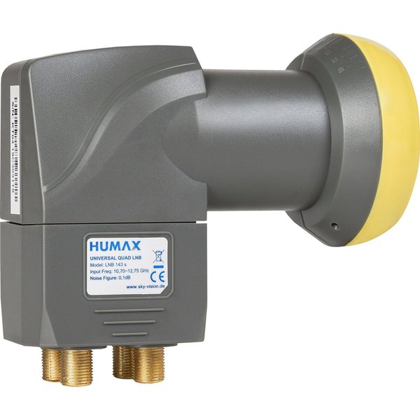 Humax LNB 143s Gold Quattro Switch LNB SAT-Antenne