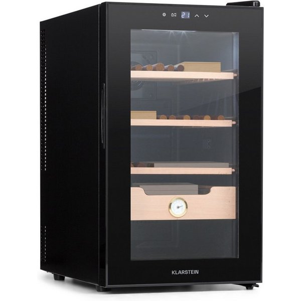 Klarstein Humidor Klarstein El Presidente 48 Zigarren-Humidor, Humidor Zigarre Humidor Befeuchter elektrisch Humidor Schrank
