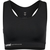 HUMMEL Damen BH hmlPULSE LIGHT SUPPORT BRA, Größe XS in Schwarz
