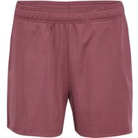 HUMMEL Damen Shorts hmlPULSE RIB SHORTS, Größe S in Lila