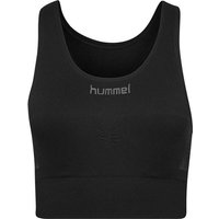 HUMMEL Damen Sport-BH FIRST SEAMLESS, Größe M-L in Schwarz