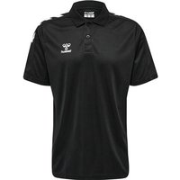 HUMMEL Herren Polo hmlCORE XK FUNCTIONAL POLO, Größe XL in Schwarz