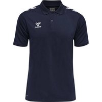 HUMMEL Herren Polo hmlCORE XK FUNCTIONAL POLO, Größe XXL in Blau