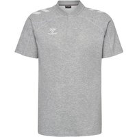 HUMMEL Herren Polo hmlMOVE 2.0 POLO, Größe S in Silber