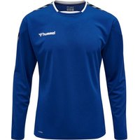 HUMMEL Herren Shirt AUTHENTIC POLY JERSEY L/S, Größe M in Blau