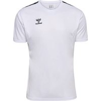 HUMMEL Herren Shirt hmlAUTHENTIC PL JERSEY S/S, Größe XL in Weiß
