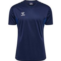 HUMMEL Herren Shirt hmlAUTHENTIC PL JERSEY S/S, Größe L in Blau