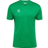 HUMMEL Herren Shirt hmlAUTHENTIC PL JERSEY S/S, Größe M in Grün