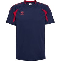 HUMMEL Herren Shirt hmlCORE 2.0 JERSEY S/S, Größe M in Blau