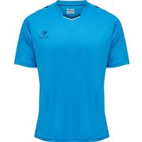HUMMEL Herren Shirt hmlCORE XK POLY JERSEY S/S, Größe S in Blau