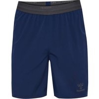 HUMMEL Herren Shorts hmlPRO TRAINING SHORTS, Größe S in Blau