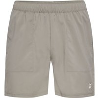 HUMMEL Herren Shorts hmlPULSE WORKOUT SHORTS, Größe XXL in Grau