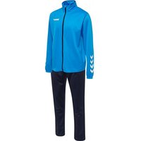 HUMMEL Herren Sportanzug hmlPROMO POLY SUIT, Größe S in Blau