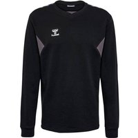HUMMEL Herren Sweatshirt hmlAUTHENTIC CO TRAINING SWEAT, Größe L in Schwarz