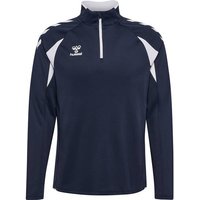 HUMMEL Herren Sweatshirt hmlCORE 2.0 HALF ZIP, Größe S in Blau