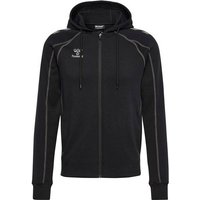 HUMMEL Herren Unterjacke hmlMOVE 2.0 ZIP HOODIE, Größe XXL in Schwarz
