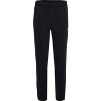 hummel Jogginghose HMLPULSE W SWEAT PANTS mit gesticktem Chevron-Logo, aus Baumwolle und Polyester