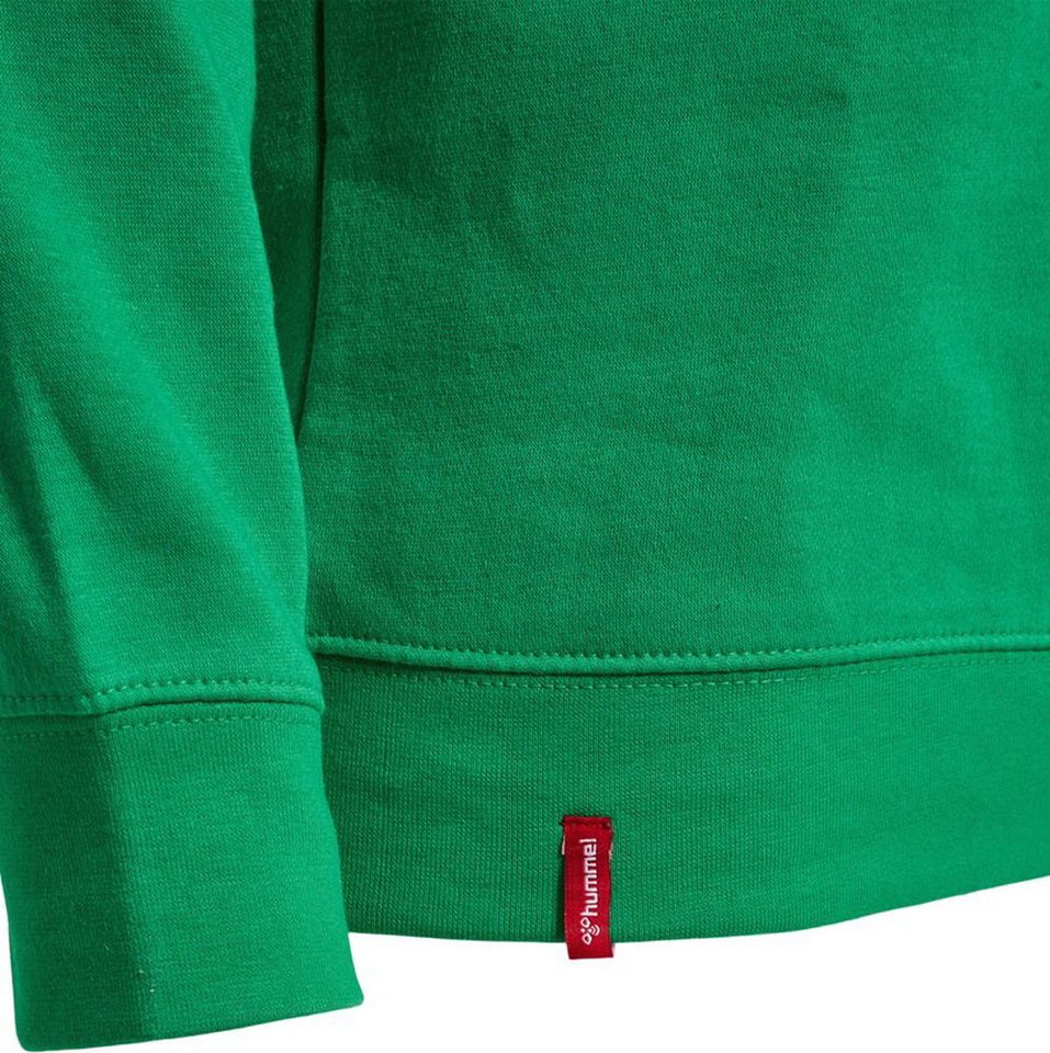 hummel Kapuzenpullover Basic hmlRED Classic Hoodie (Baumwolle) grün Herren – Bild 3 von 5