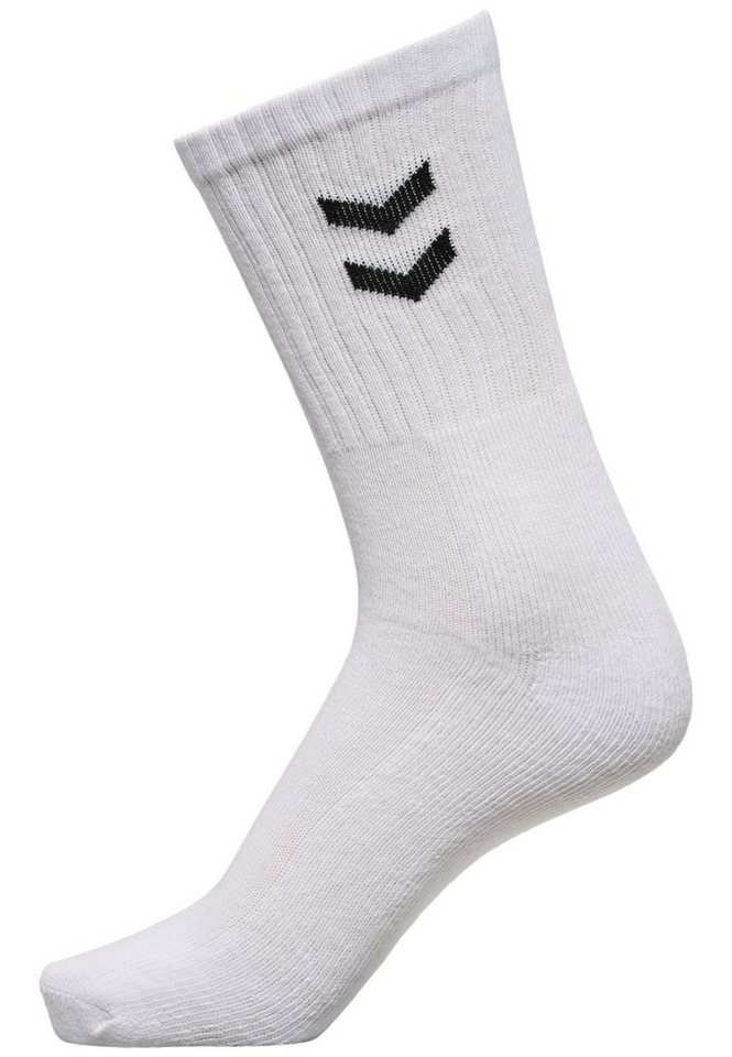 hummel Socken 6-er Set Sport Freizeit Basic Socken mit für Damen (6-Paar, sportlich) BEQUEME BASIC SOCKEN MIT WINKELN – Bild 3 von 4