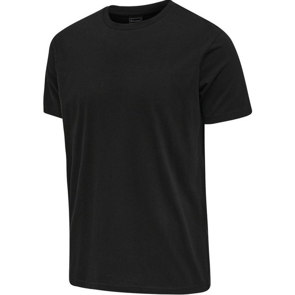 hummel T-Shirt hmlRED Basic (Baumwolle) Kurzarm schwarz Herren