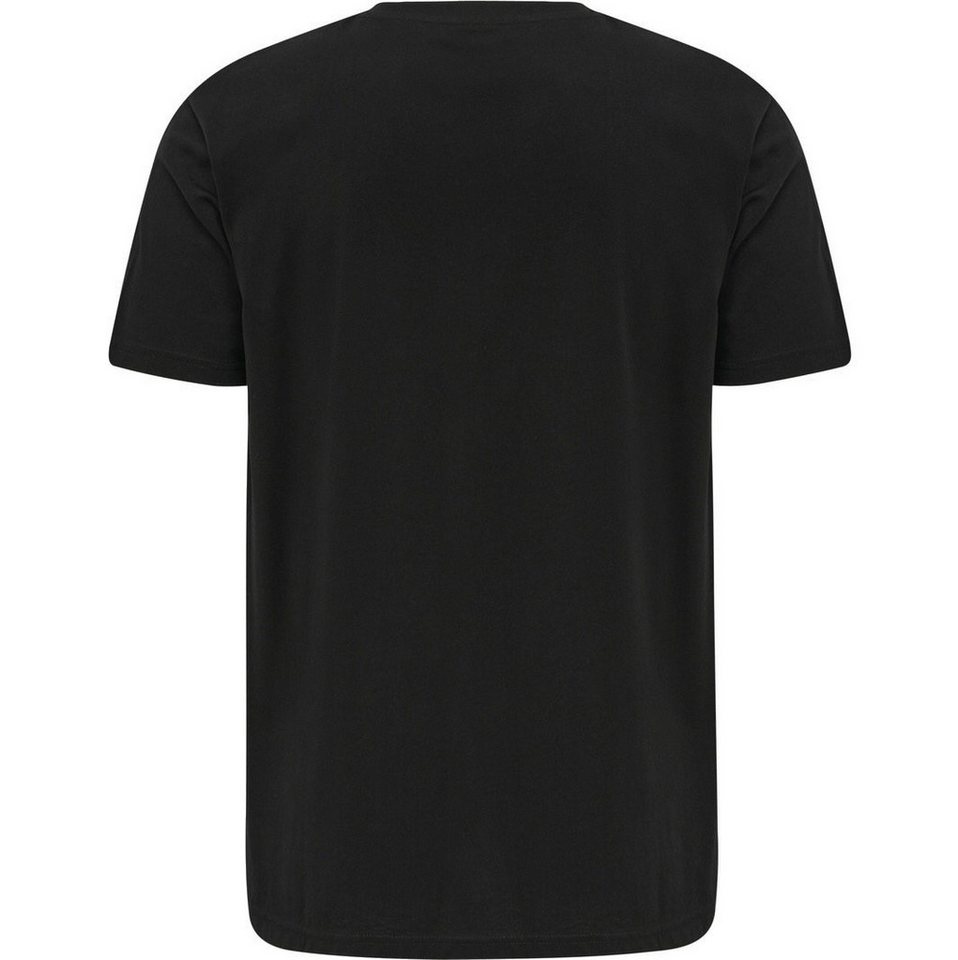 hummel T-Shirt hmlRED Basic (Baumwolle) Kurzarm schwarz Herren – Bild 2 von 5