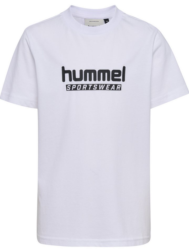 hummel T-Shirt mit geradem Abschluss, aus Baumwolle, normale Länge – Bild 3 von 5