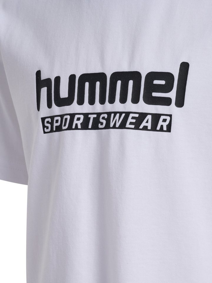 hummel T-Shirt mit geradem Abschluss, aus Baumwolle, normale Länge – Bild 5 von 5