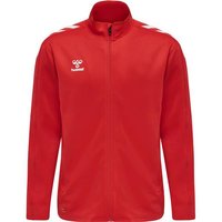 HUMMEL Unisex Adults, Unisex Adult hmlCORE XK POLY ZIP SWEAT, Größe S in Rot