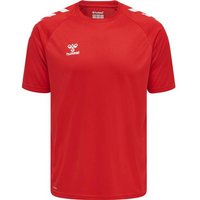 HUMMEL Unisex Adults, Unisex Adult hmlCORE XK CORE POLY T-SHIRT S/S, Größe L in Rot